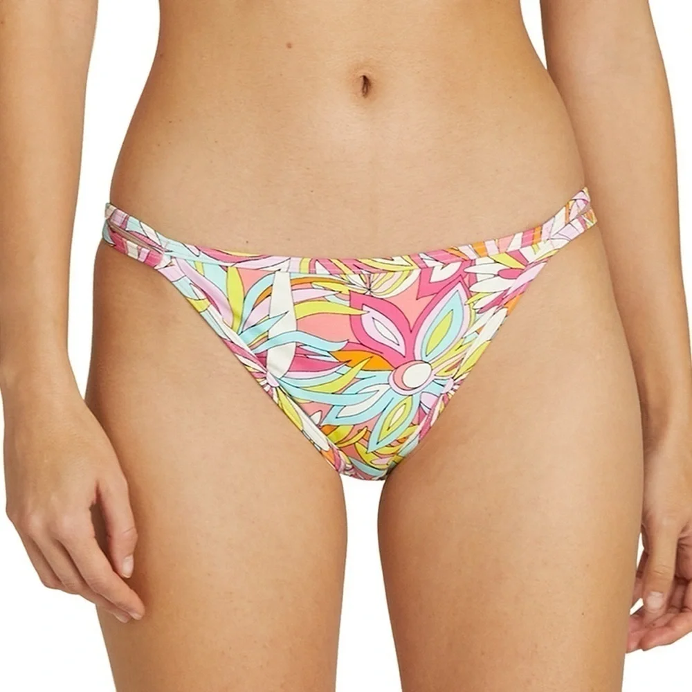 New Kate Spade Underwire Bikini Top and Bottom 2 Piece Swim Anemone Floral L